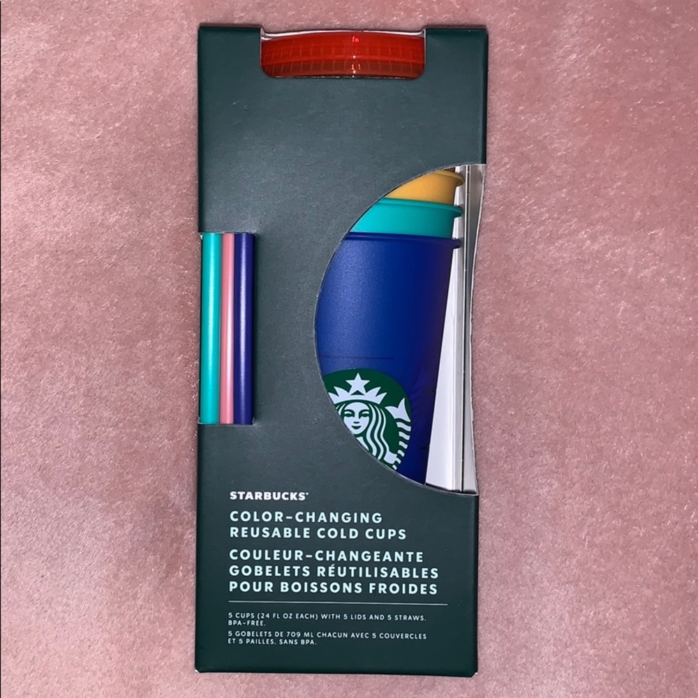 Starbucks color changing cups